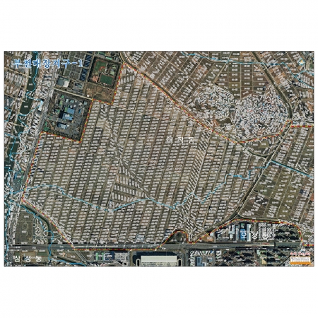 [항공사진] 부천대장지구 지적도 - 나우맵 맞춤 지도제작 문의